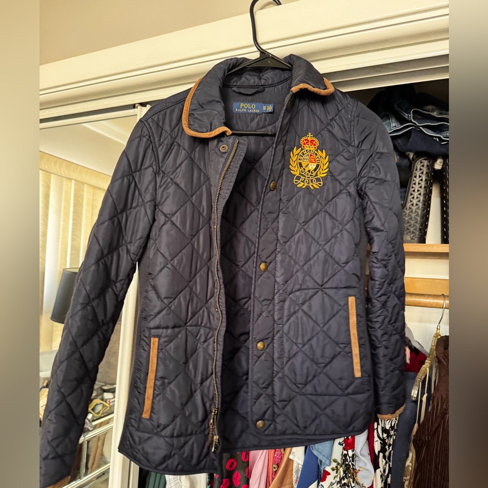 Polo by Ralph Lauren Black Quilted Puffer Jacket